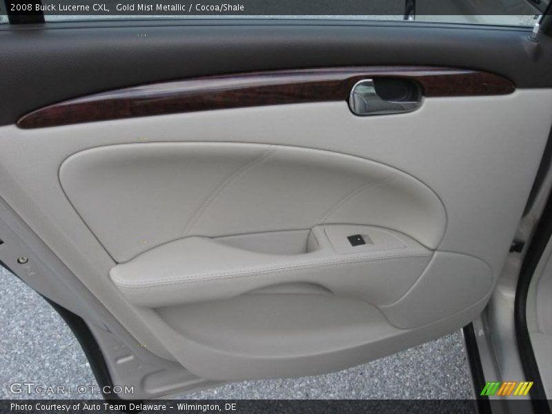 Gold Mist Metallic / Cocoa/Shale 2008 Buick Lucerne CXL