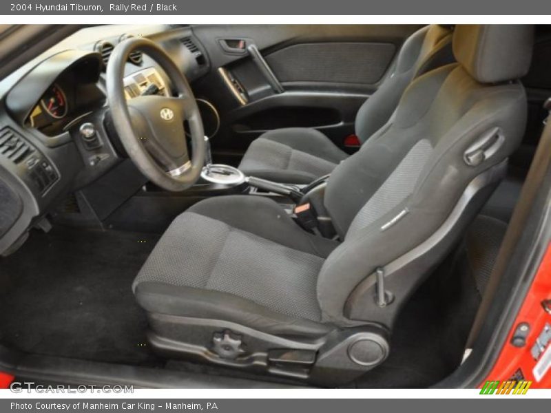  2004 Tiburon  Black Interior