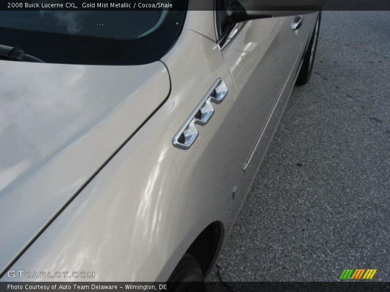 Gold Mist Metallic / Cocoa/Shale 2008 Buick Lucerne CXL
