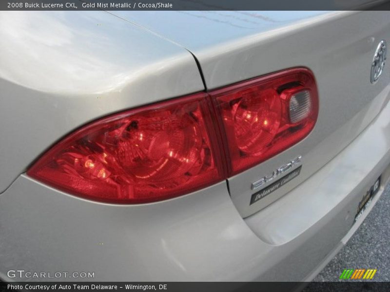 Gold Mist Metallic / Cocoa/Shale 2008 Buick Lucerne CXL