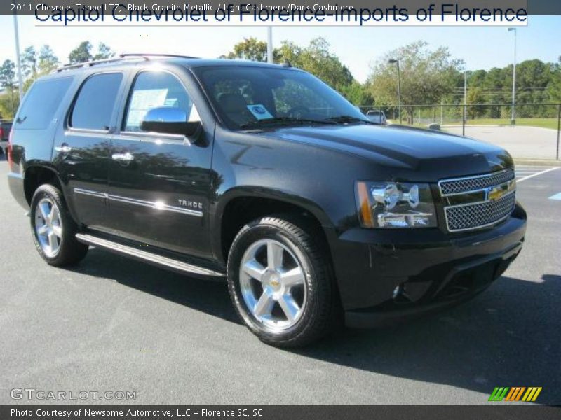 Black Granite Metallic / Light Cashmere/Dark Cashmere 2011 Chevrolet Tahoe LTZ