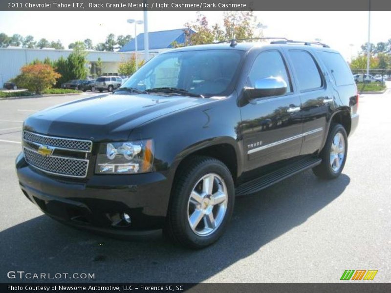 Black Granite Metallic / Light Cashmere/Dark Cashmere 2011 Chevrolet Tahoe LTZ