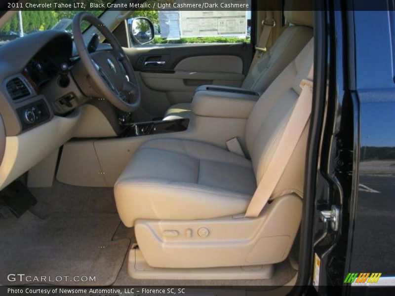 Black Granite Metallic / Light Cashmere/Dark Cashmere 2011 Chevrolet Tahoe LTZ