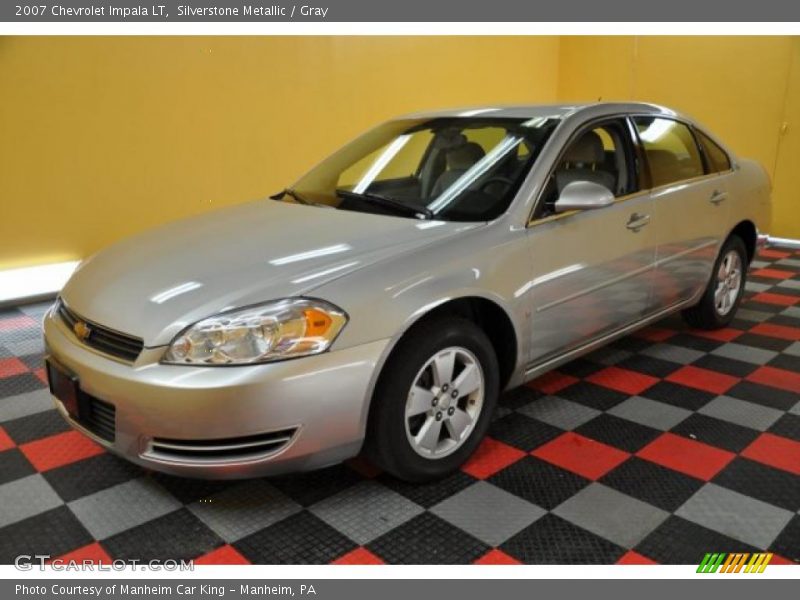 Silverstone Metallic / Gray 2007 Chevrolet Impala LT