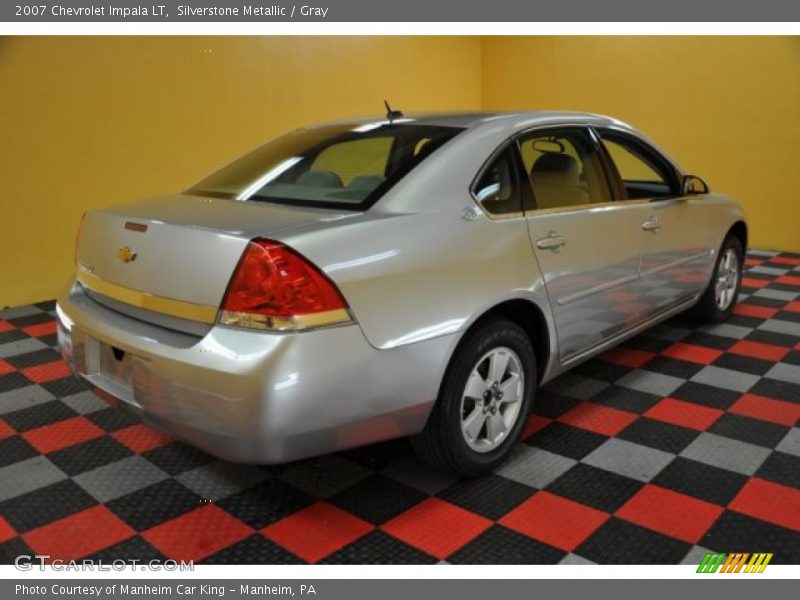 Silverstone Metallic / Gray 2007 Chevrolet Impala LT