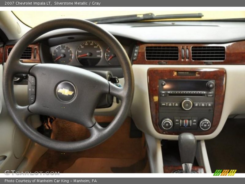 Silverstone Metallic / Gray 2007 Chevrolet Impala LT