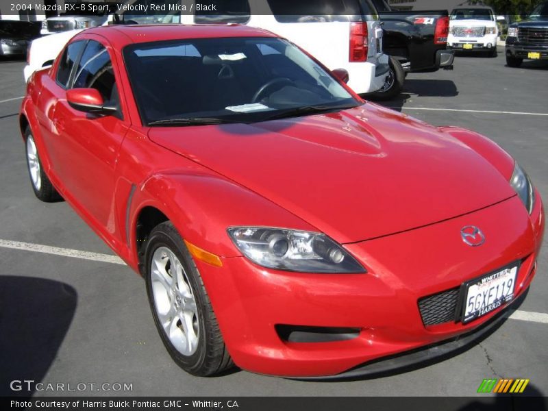 Velocity Red Mica / Black 2004 Mazda RX-8 Sport