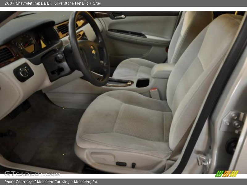 Silverstone Metallic / Gray 2007 Chevrolet Impala LT