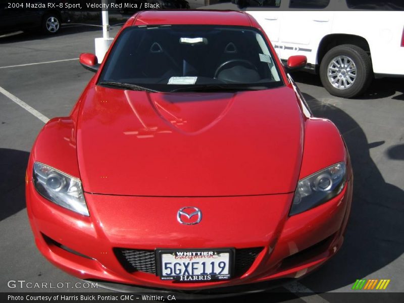 Velocity Red Mica / Black 2004 Mazda RX-8 Sport