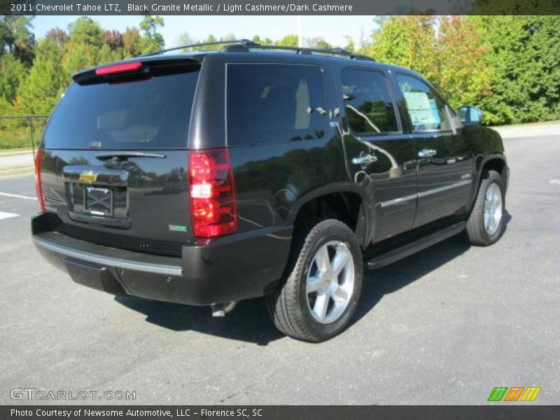 Black Granite Metallic / Light Cashmere/Dark Cashmere 2011 Chevrolet Tahoe LTZ