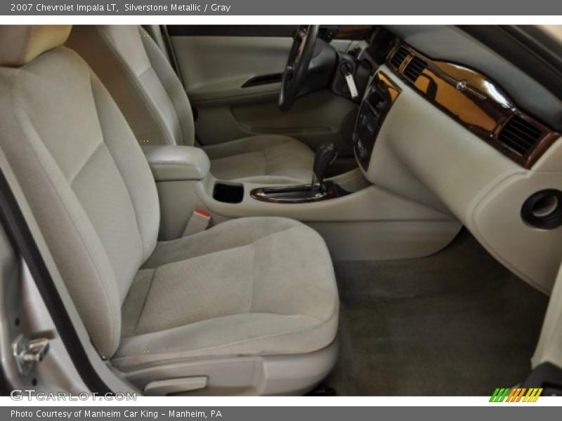 Silverstone Metallic / Gray 2007 Chevrolet Impala LT
