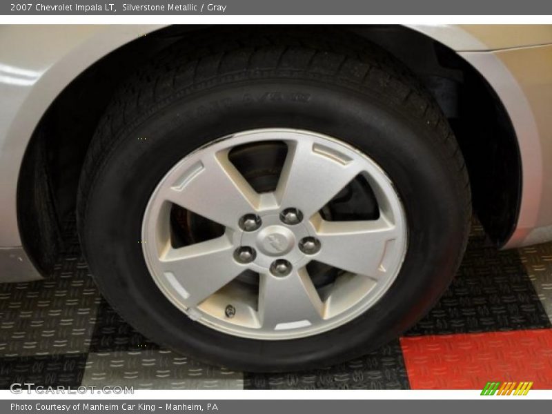 Silverstone Metallic / Gray 2007 Chevrolet Impala LT
