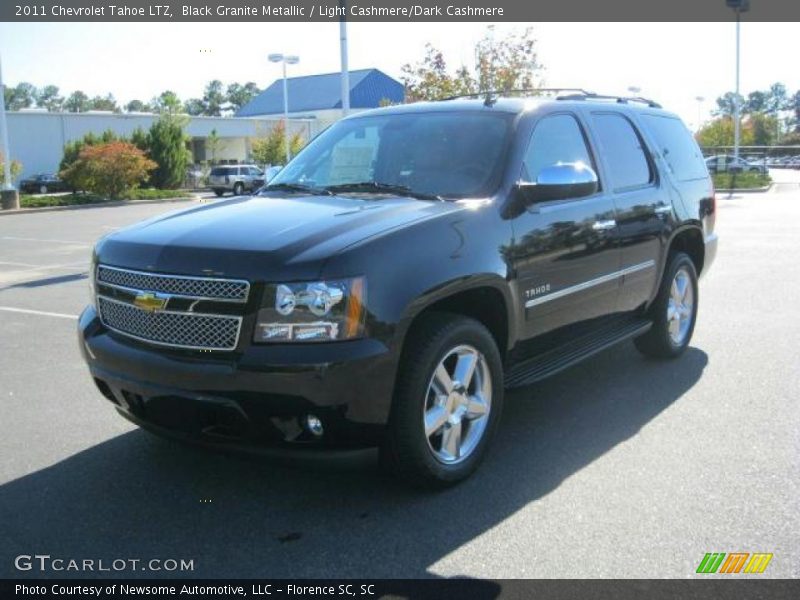 Black Granite Metallic / Light Cashmere/Dark Cashmere 2011 Chevrolet Tahoe LTZ