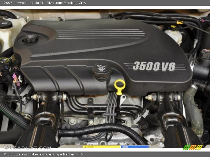Silverstone Metallic / Gray 2007 Chevrolet Impala LT
