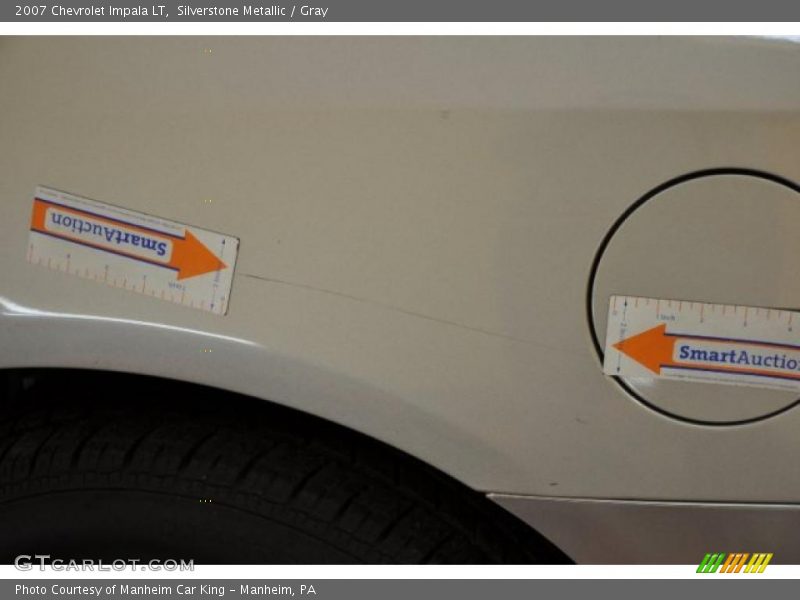 Silverstone Metallic / Gray 2007 Chevrolet Impala LT