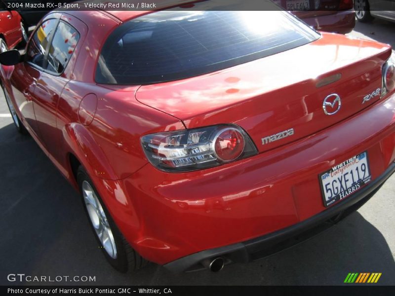 Velocity Red Mica / Black 2004 Mazda RX-8 Sport