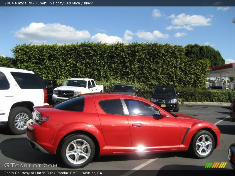 Velocity Red Mica / Black 2004 Mazda RX-8 Sport