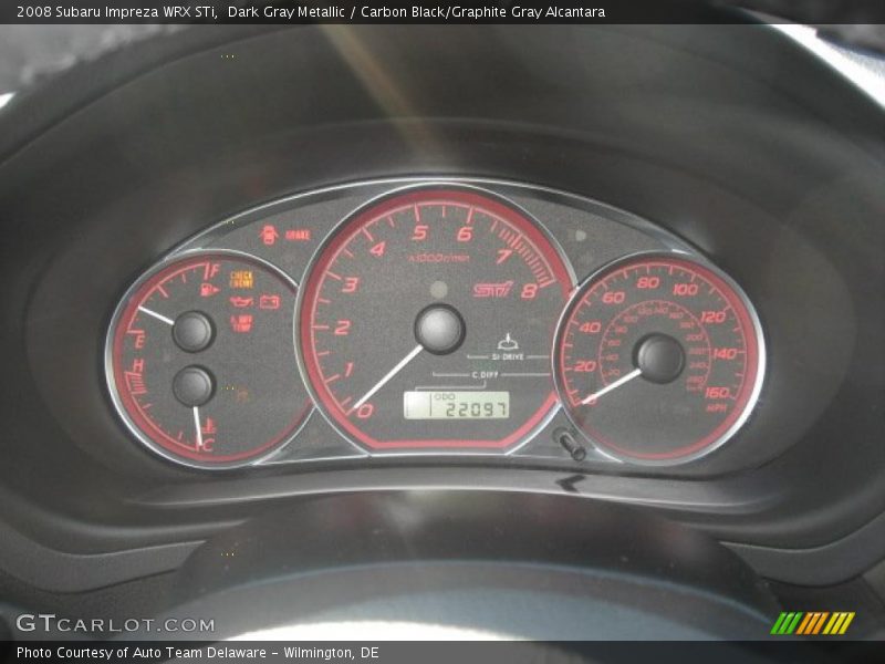  2008 Impreza WRX STi WRX STi Gauges