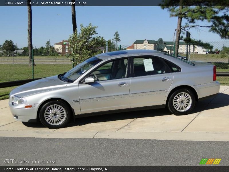 Silver Metallic / Light Taupe 2004 Volvo S80 2.9