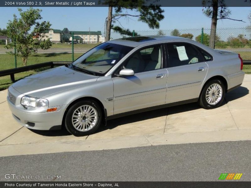 Silver Metallic / Light Taupe 2004 Volvo S80 2.9