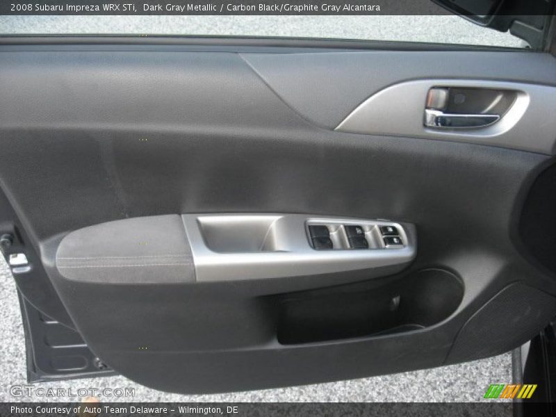Door Panel of 2008 Impreza WRX STi