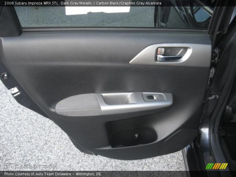 Door Panel of 2008 Impreza WRX STi