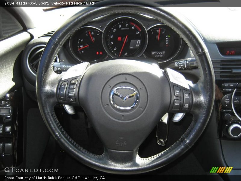 Velocity Red Mica / Black 2004 Mazda RX-8 Sport