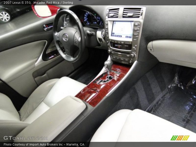 Matador Red Mica / Sterling 2007 Lexus IS 350