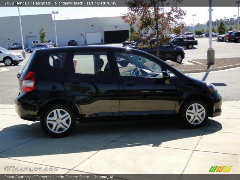 Nighthawk Black Pearl / Black/Grey 2008 Honda Fit Hatchback