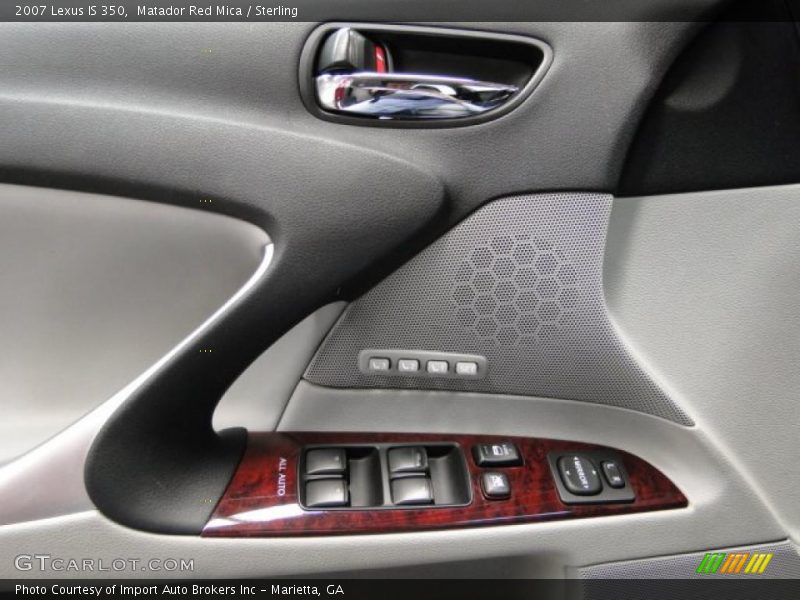Matador Red Mica / Sterling 2007 Lexus IS 350