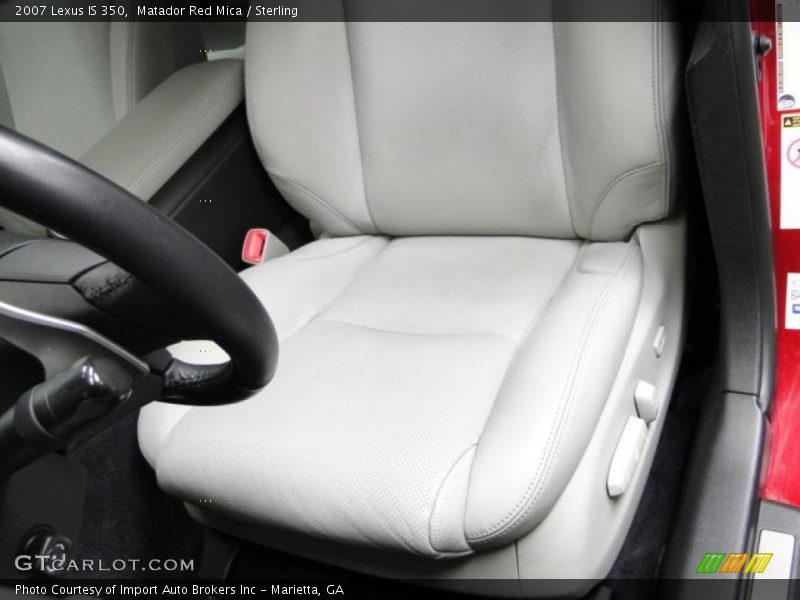 Matador Red Mica / Sterling 2007 Lexus IS 350