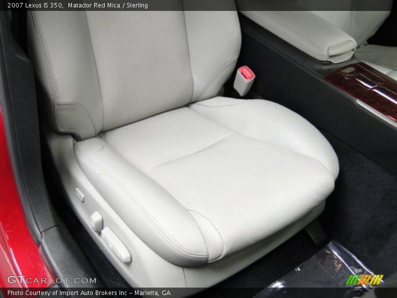 Matador Red Mica / Sterling 2007 Lexus IS 350