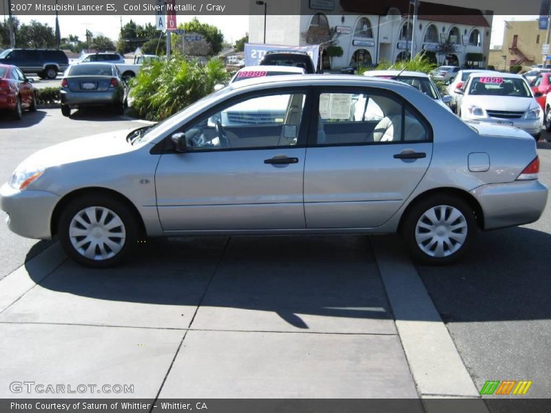 Cool Silver Metallic / Gray 2007 Mitsubishi Lancer ES