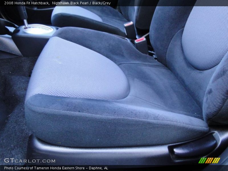 Nighthawk Black Pearl / Black/Grey 2008 Honda Fit Hatchback