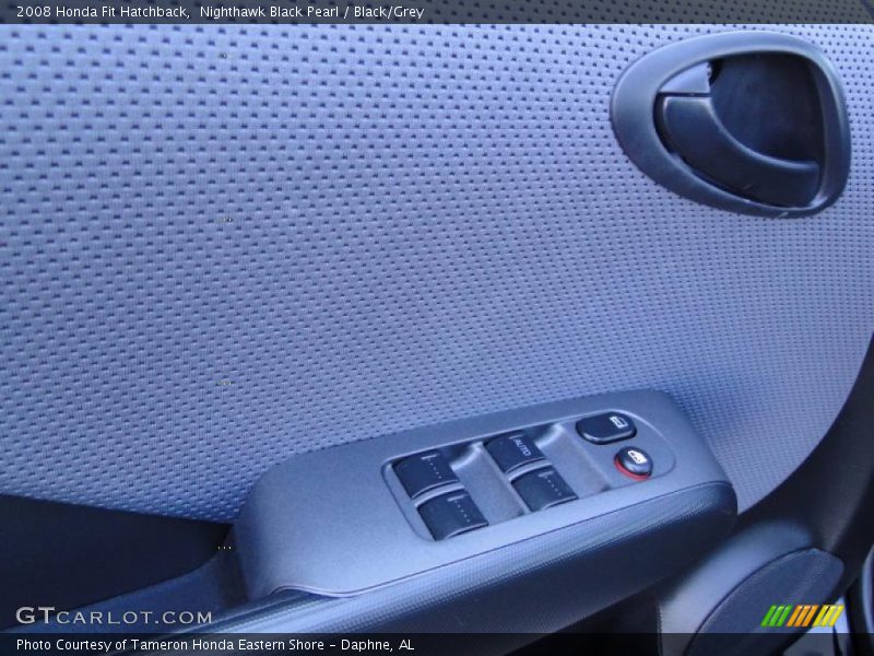 Nighthawk Black Pearl / Black/Grey 2008 Honda Fit Hatchback
