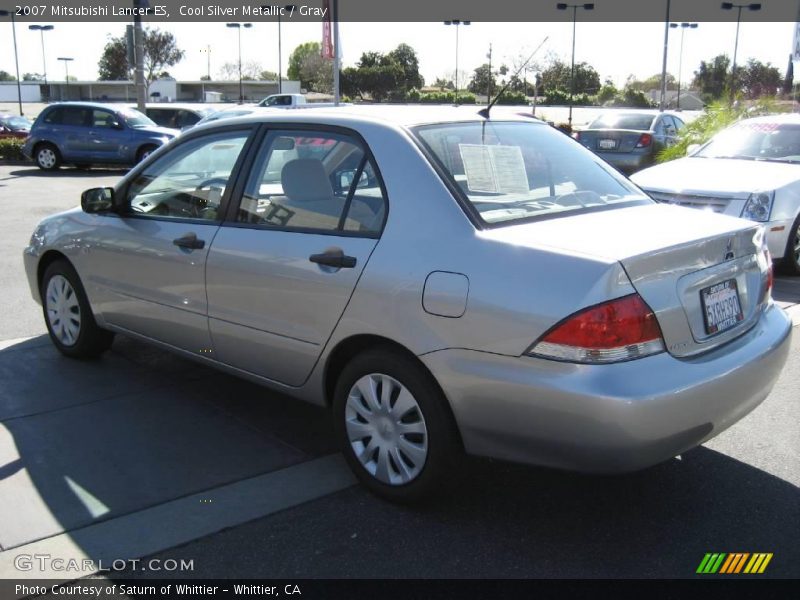 Cool Silver Metallic / Gray 2007 Mitsubishi Lancer ES