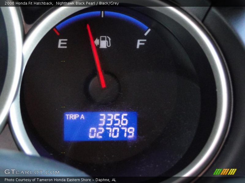 Nighthawk Black Pearl / Black/Grey 2008 Honda Fit Hatchback
