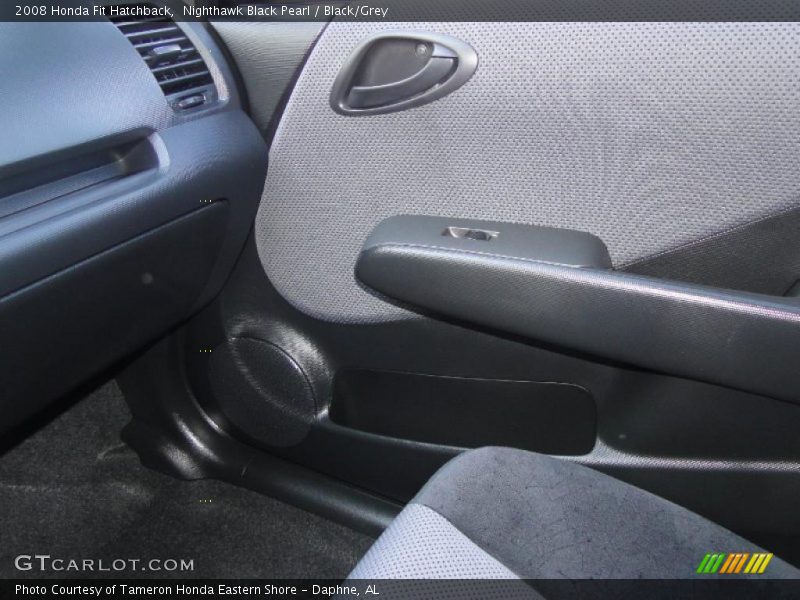 Nighthawk Black Pearl / Black/Grey 2008 Honda Fit Hatchback