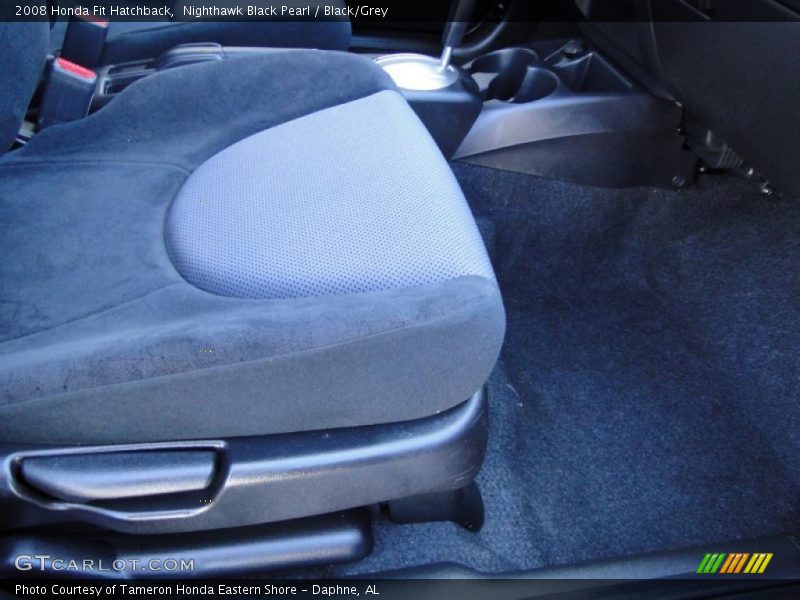 Nighthawk Black Pearl / Black/Grey 2008 Honda Fit Hatchback