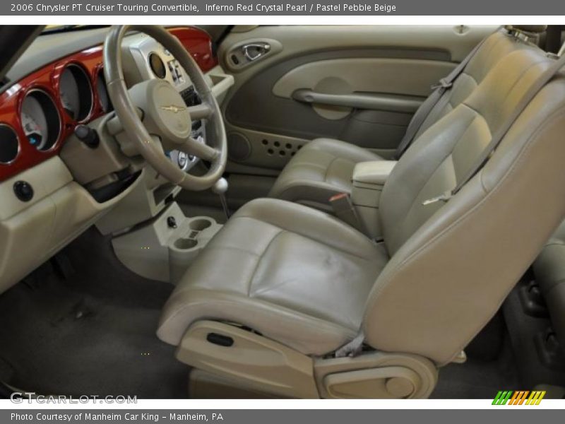  2006 PT Cruiser Touring Convertible Pastel Pebble Beige Interior