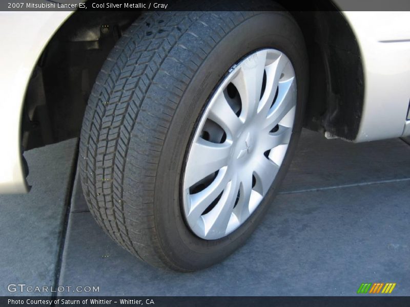 Cool Silver Metallic / Gray 2007 Mitsubishi Lancer ES