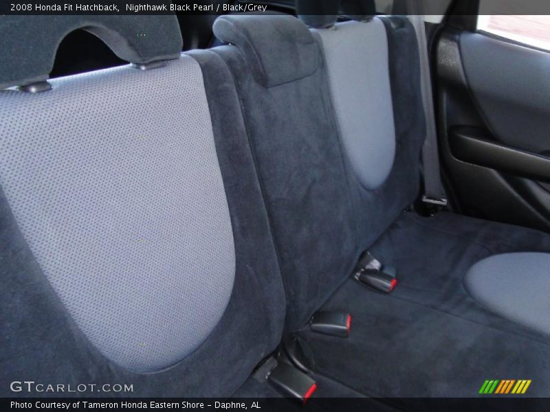 Nighthawk Black Pearl / Black/Grey 2008 Honda Fit Hatchback