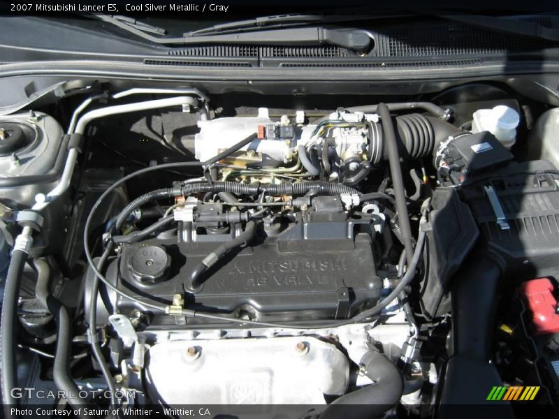 Cool Silver Metallic / Gray 2007 Mitsubishi Lancer ES