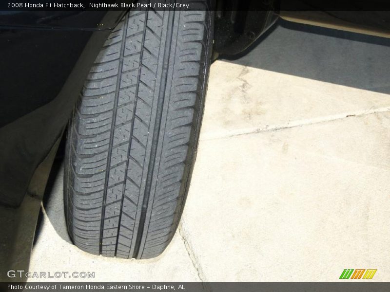Nighthawk Black Pearl / Black/Grey 2008 Honda Fit Hatchback