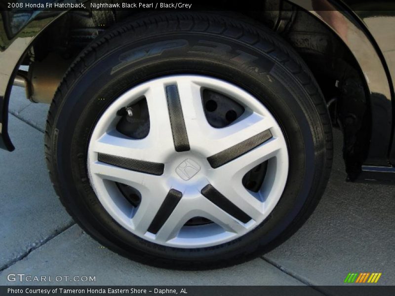 Nighthawk Black Pearl / Black/Grey 2008 Honda Fit Hatchback