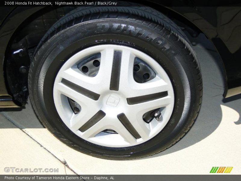Nighthawk Black Pearl / Black/Grey 2008 Honda Fit Hatchback