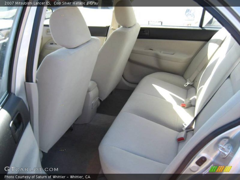 Cool Silver Metallic / Gray 2007 Mitsubishi Lancer ES