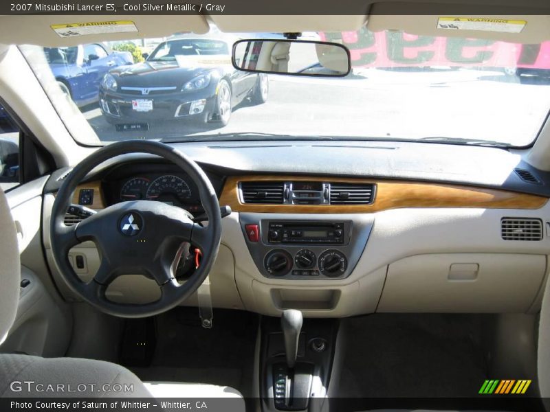 Cool Silver Metallic / Gray 2007 Mitsubishi Lancer ES