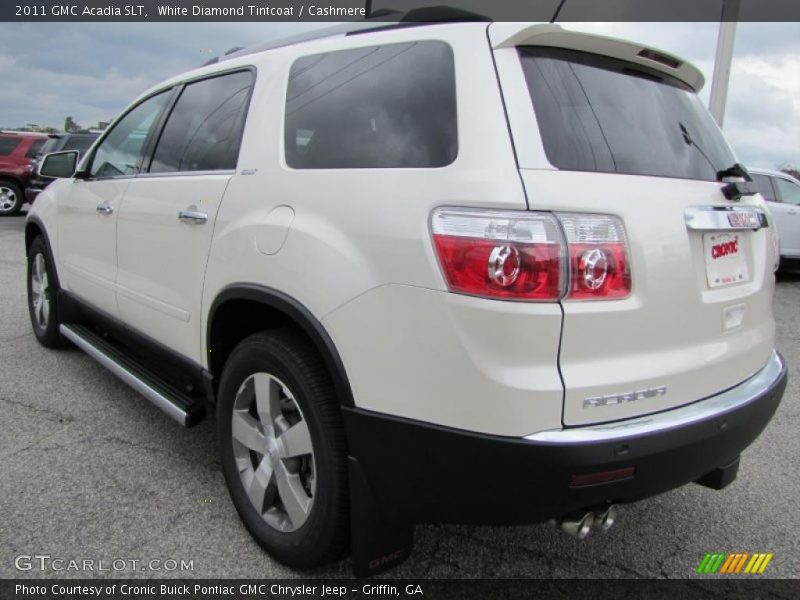 White Diamond Tintcoat / Cashmere 2011 GMC Acadia SLT