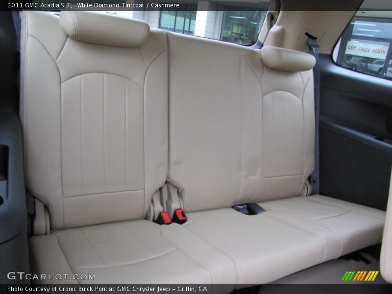 White Diamond Tintcoat / Cashmere 2011 GMC Acadia SLT